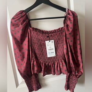 zara blouse - size s - NWT